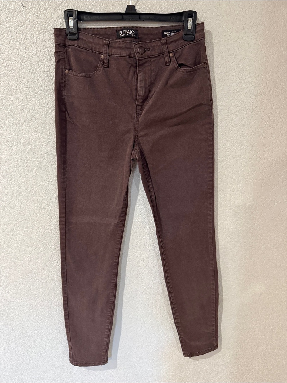 Buffalo David Bitton Women's Skinny Jeans — Chocolate Brown